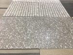Gạch Vân Đá Mài Nền Xám Hạt Vuông Caro Carrara Terrazzo 60x60, 60x120 Rất Tinh Xảo - Ảnh 4