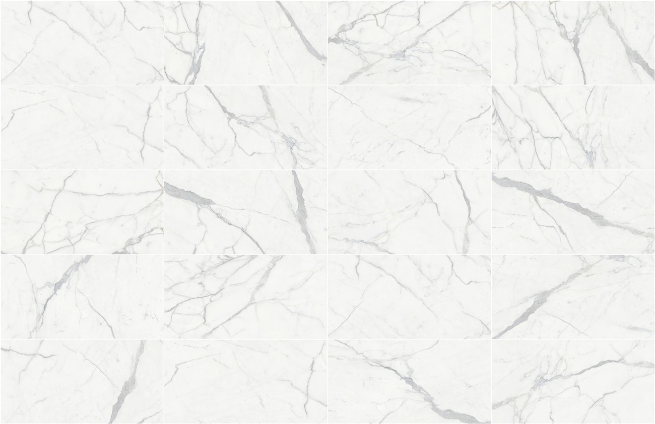 612ROCA (2) Gạch Vân Đá Marble Trắng Bóng Statuario Roman 60x120 - Ảnh 1