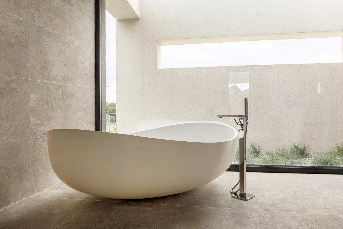 Gạch Vân Đá Travertine Kem Travertine Ivory Mặt Mờ Honed Và Bóng 60x60, 60x120cm, 90x90cm, 75x150cm - Ảnh 3
