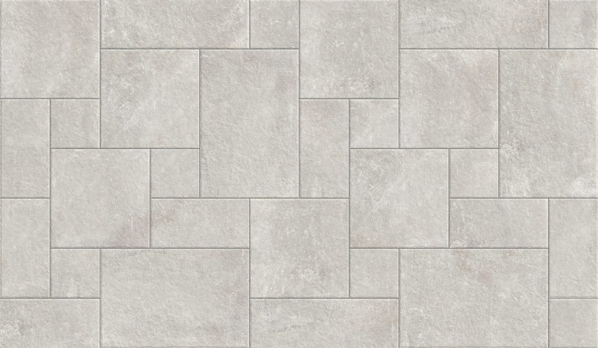 Gạch Mờ Vân Đá Vôi Phối Kiểu Lâu Đài Pháp Modul Nhiều Kích Thước Lime Stone Màu Xám, Kem Vàng, Đen Xám Chống Trượt R11 - Ảnh 4