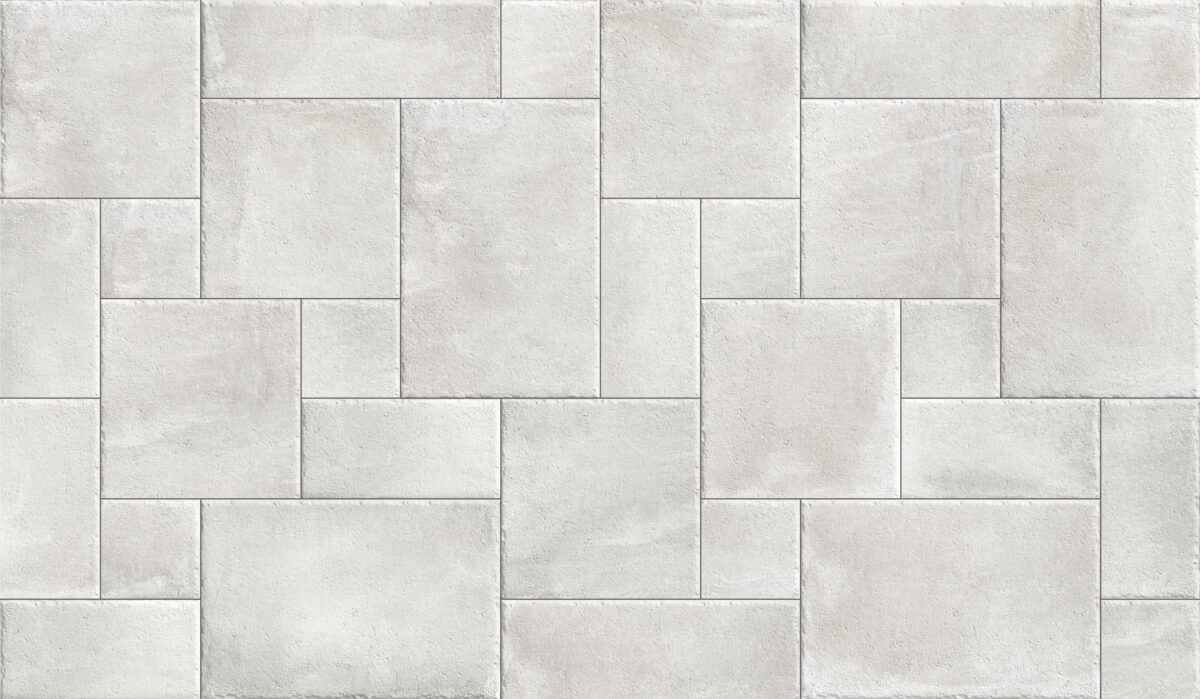 Gạch Mờ Xương Đá Vân Đất Sét Phối Kiểu Sàn Lâu Đài Pháp Modul Nhiều Kích Thước Terra Cotta Màu Xám Nhạt, Xám Đậm, Đất Nung Chống Trượt R11 - Ảnh 2