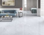 Gạch Ấn Độ Kích Thước Lớn Vân Đá Marble Bóng Xám Nhạt Vân Nhẹ Armani Dove - Ảnh 2