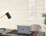Gạch Ấn Độ Vân Đá Kem Bóng Kích Thước Lớn Lát Sảnh Traven Stone - Ảnh 2