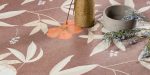 Gạch Trang Trí Hoa Hoa Lá Tông Màu Nâu Mi Decor 60x120 - Ảnh 3