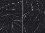 Gạch Mờ Vân Marble Đen Tia Chớp Trắng Mặt Mờ Chống Trượt Fano Black 60x60, 60x120 Cảm Hứng Nero Black Marble - Ảnh 3