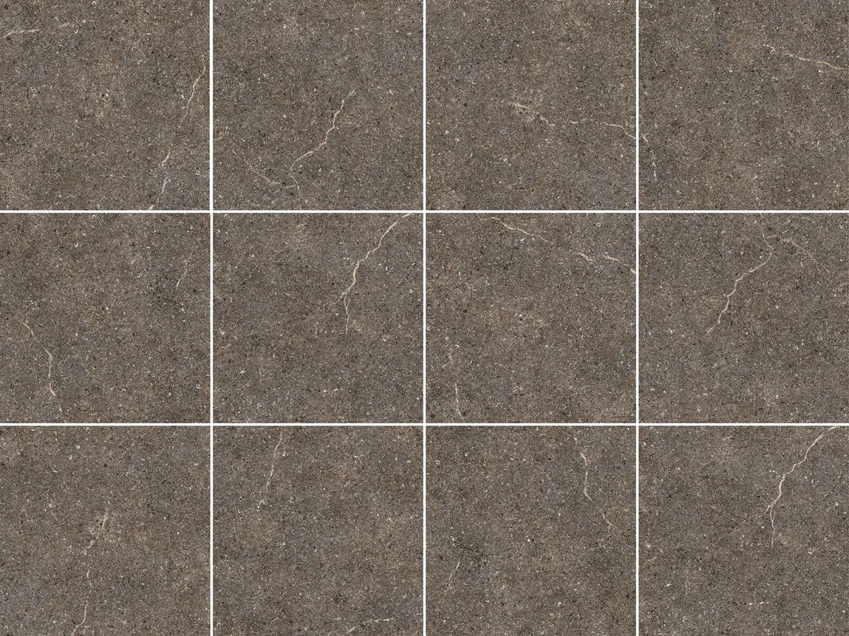 Gạch 60x60 Mờ Sần Chống Trượt Vân Đá Tự Nhiên Nâu Village Brown - Ảnh 2
