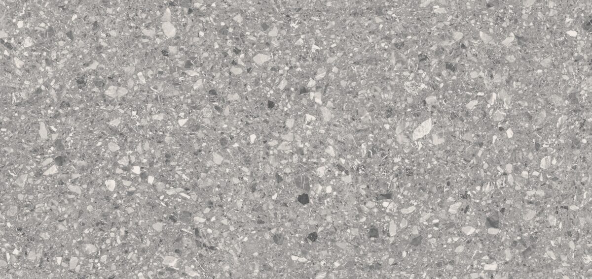 Gạch Vân Đá Mài Chất Lượng Cao Xám Mặt Mờ Hạt Trắng Đen Nor Grey 30x60, 60x60, 80x80, 60x120 - Ảnh 3