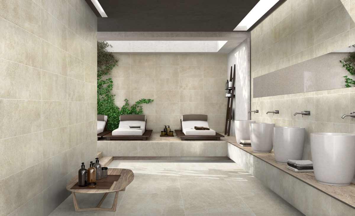 Gạch Vân Đá Tự Nhiên Chống Trượt C Stone 30x60, 60x60, 60x120 Xám Khói, Xám, Đen Xám, Kem Be Gạch Dày 2cm Lát Ngoài Trời - Ảnh 3