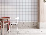 Gạch Vân Đá Mài Cao Cấp Kem Mờ Hạt Lớn Patterson Cream Terrazzo 30x60, 60x60, 80x80, 60x120 - Ảnh 3
