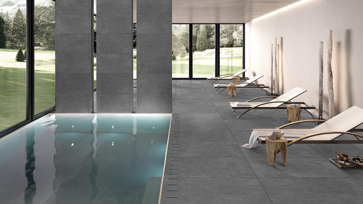 Gạch Vân Đá Tự Nhiên Chống Trượt C Stone 30x60, 60x60, 60x120 Xám Khói, Xám, Đen Xám, Kem Be Gạch Dày 2cm Lát Ngoài Trời - Ảnh 21
