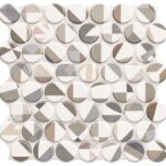 Gạch Mosaic 31x31cm Ốp Tường Trang Trí Chip Hình Tròn Đa Sắc 31CICOMO