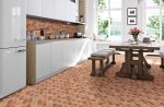 Gạch Mosaic Mờ Vảy Cá Tây Ban Nha 31x31cm Ốp Tường Trang Trí Màu Đất Sét Nung Đỏ Nâu 31SCMO-CO - Ảnh 2