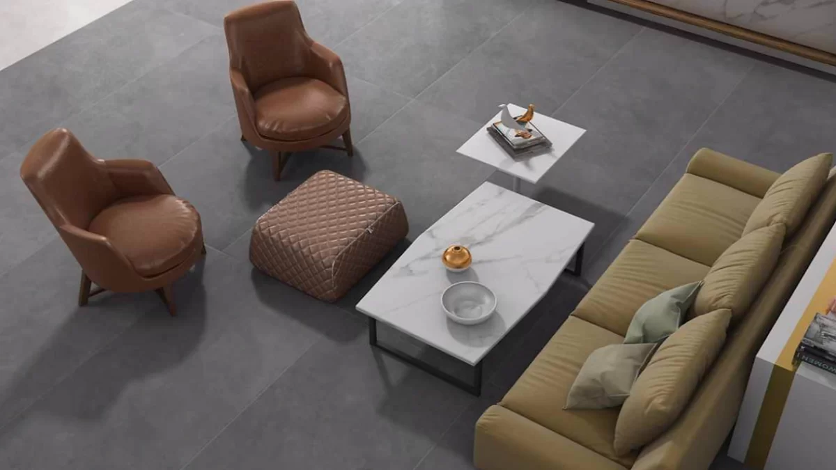 Gạch Vân Xi Măng Xám Khổ Lớn Mặt Mờ 120x120 mã số 120POCE-NE, 80x160 mã số 816POCE-NE - Ảnh 4