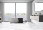Gạch 60x60cm Bóng Thiết Kế Đá Marble Trắng Renoire Vân Đen 12 Mặt Ngẫu Nhiên 60REMA-G - Ảnh 3