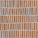 Gạch Mờ Vân Đá Mài 60x120cm Nền Xám Hạt Chip Gỗ Nâu Đậm Caro Art Mosaic Decor Terrazzo 612RT522L