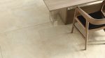 Gạch Vân Đá Marble Kem Đậm Mờ Mịn Satin 60x120cm, 80x160cm Quantum Pulpis Beige - Ảnh 2