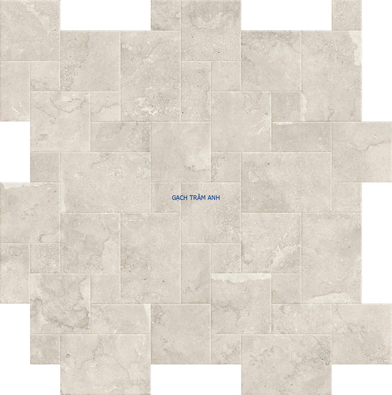 vatlieuthegioi (3) Gạch Mờ Vân Đá Vôi Portland Limestone Màu Kem Từ Anh Quốc – Phối Kiểu Sàn Lâu Đài Pháp French Pattern - Modul Nhiều Kích Thước Chống Trượt Tốt - Ảnh 1
