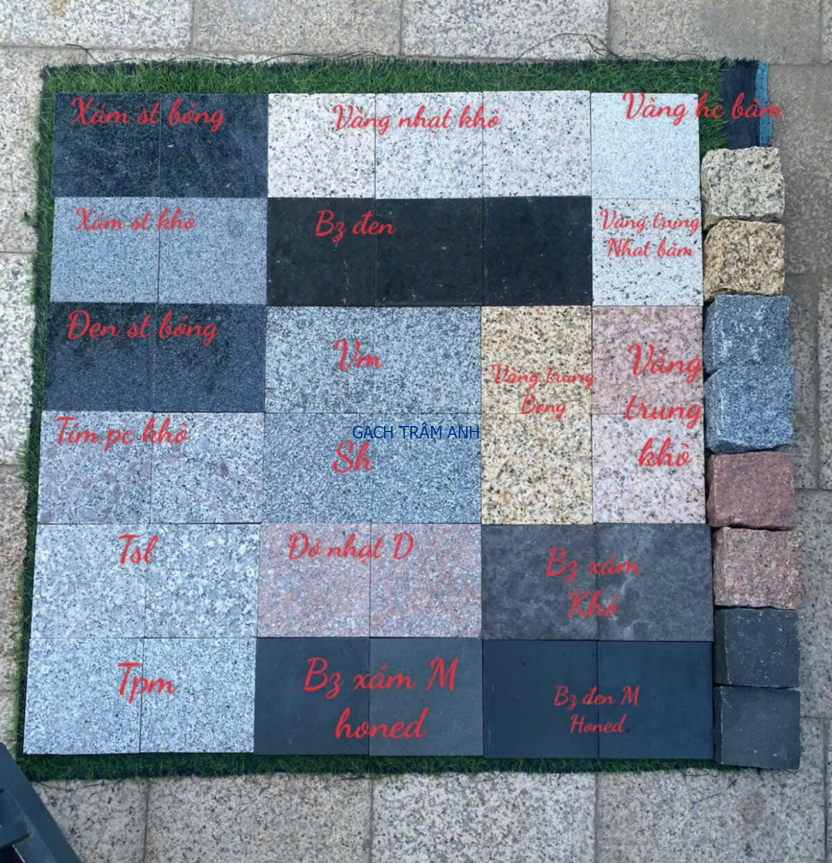 Hàng loạt mẫu thử nhỏ dễ xem dành cho bộ sưu tập đá hoa cương tự nhiên Natural Granite - Ảnh 26