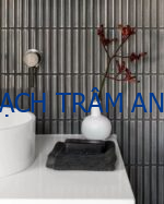 Gạch Mosaic Kit Kat Xám Bóng – Điểm Chạm Của Phong Cách Tối Giản Và Đẳng Cấp Hiện Đại