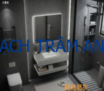 BÀN LAVABO ĐÁ NHÂN TẠO VÂN MARBLE CAO CẤP - Ảnh 9