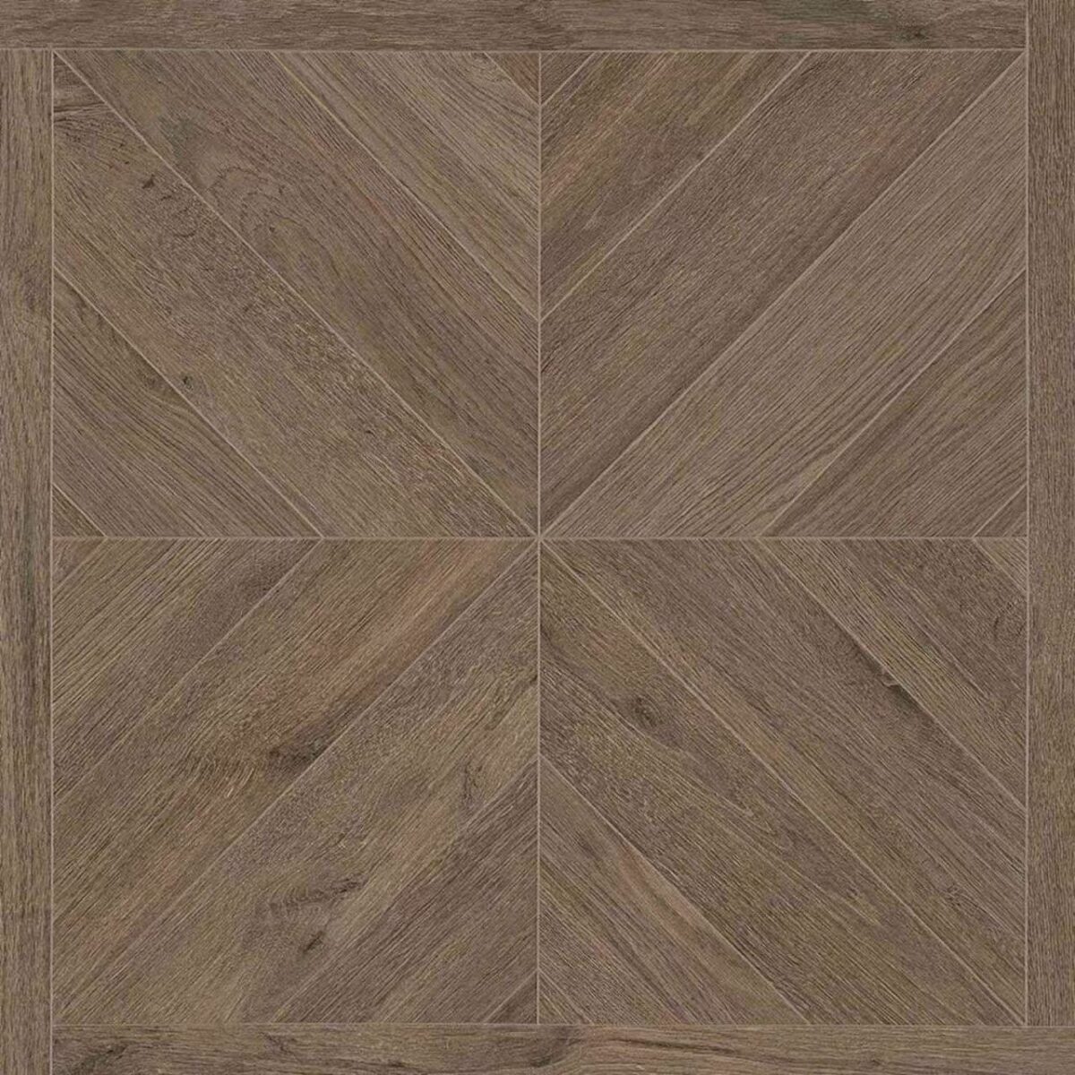 Gạch gỗ hoa văn 80x80cm màu kem, kem vàng, xám nâu, nâu đậm – Dấu ấn Pháp trong không gian Việt - Ảnh 4