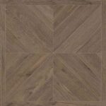 Gạch gỗ hoa văn 80x80cm màu kem, kem vàng, xám nâu, nâu đậm – Dấu ấn Pháp trong không gian Việt - Ảnh 4