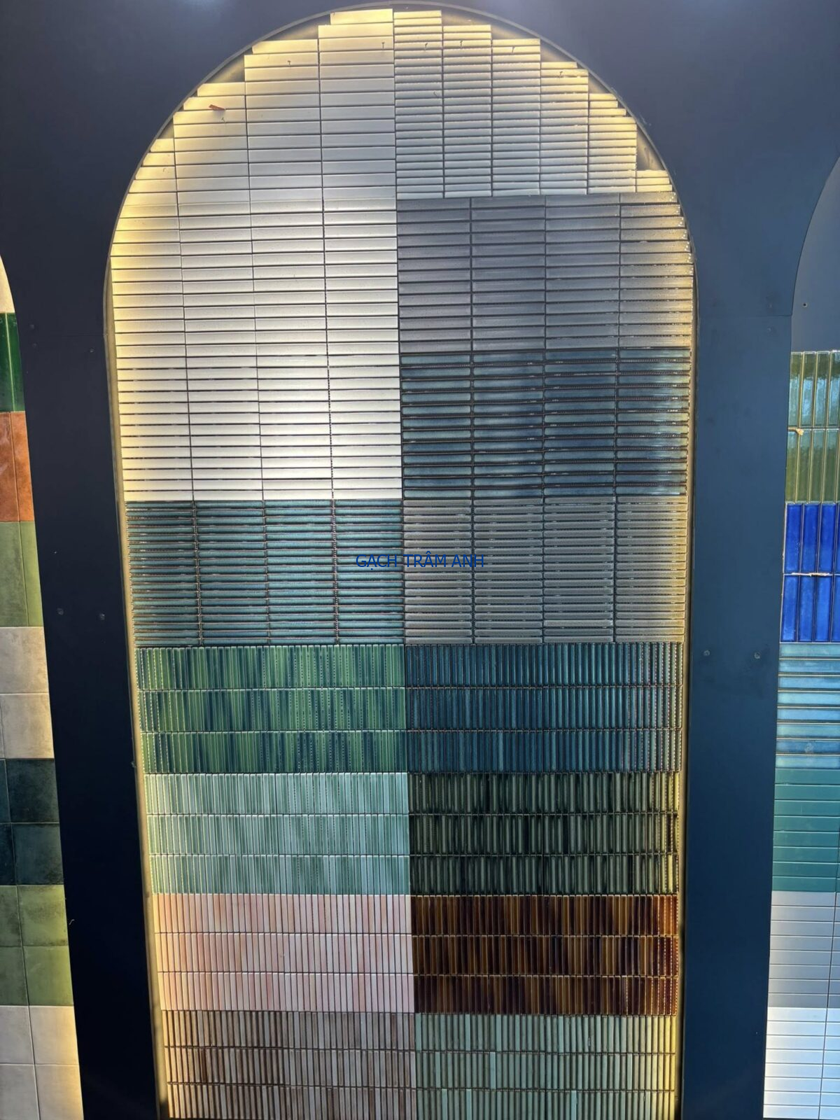 Khám Phá Các Mẫu Gạch Mosaic Dạng Que và Gạch Thẻ Subway Ốp Tường Trang Trí Sẵn Kho Tại Hà Nội - Ảnh 5